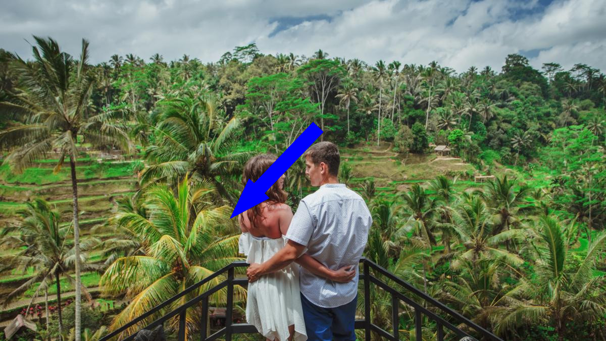 Новогодние воспоминания на пленку с Бали